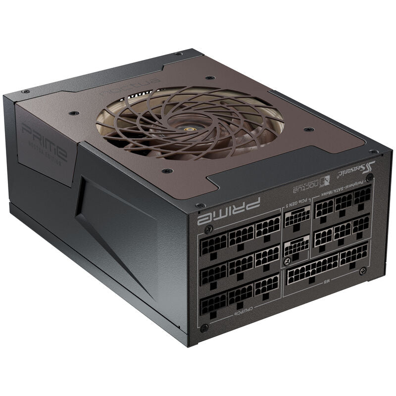 Seasonic Prime TX-1600 Noctua Edition vifte detalj