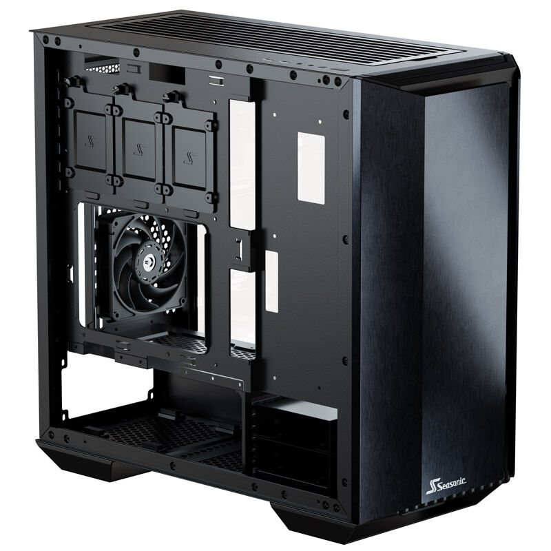 Seasonic SYNCRO Q704 kabinett midtårn oversikt over innvendig layout