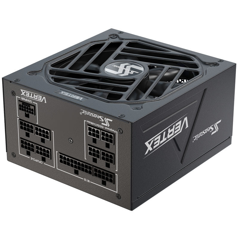 Seasonic Vertex GX strømforsyning 750 W bakside