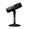 Shure MV6 USB gamingmikrofon USB-C dynamisk svart forfra