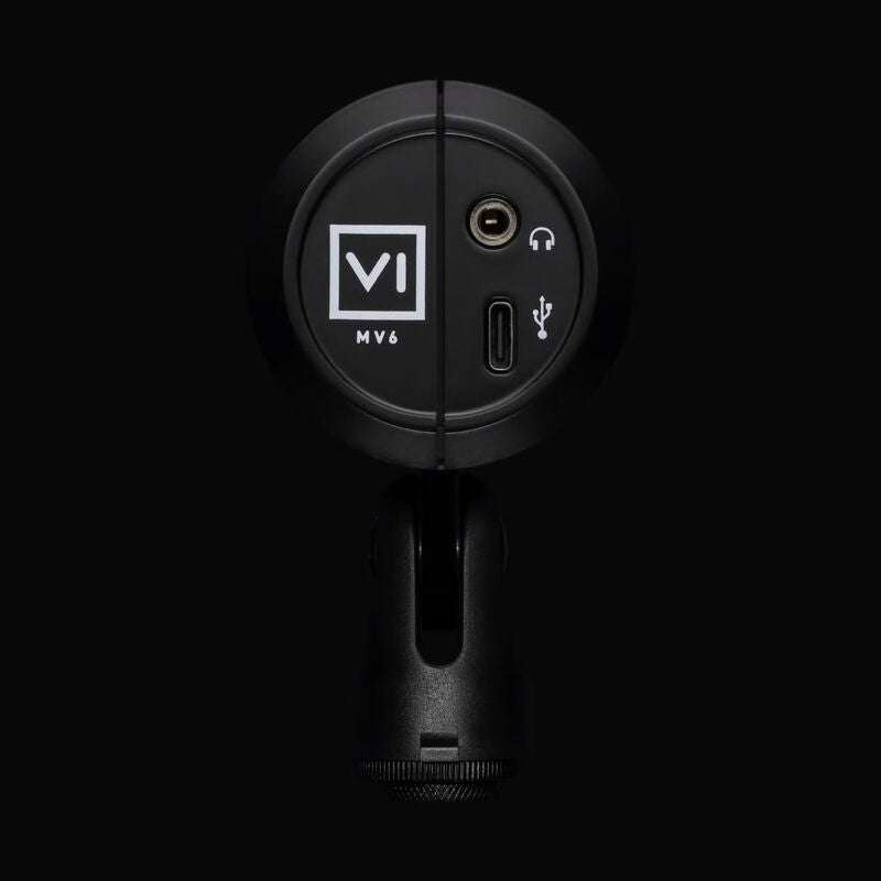 Shure MV6 USB gamingmikrofon USB-C dynamisk svart med USB-C kabel