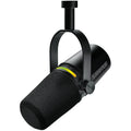 Shure MV7+ podcastmikrofon hvit forfra