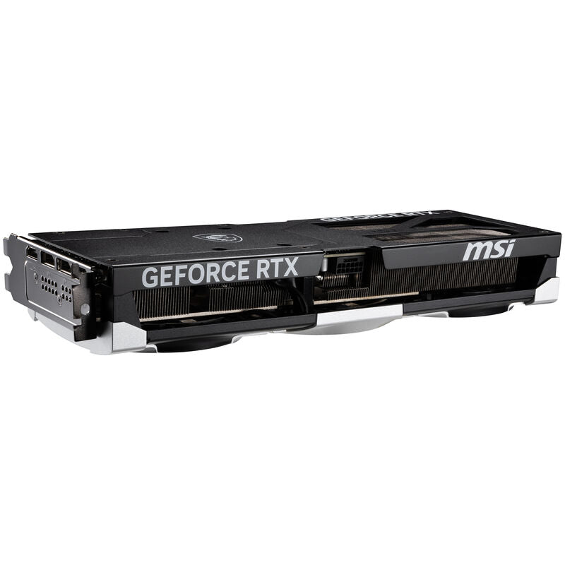 Sideprofil av MSI GeForce RTX 5070 Ti Ventus 3X OC grafikkort