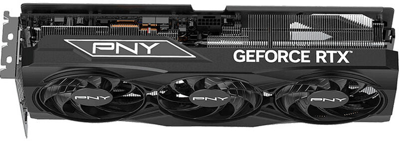 Sideprofil av PNY GeForce RTX 5070 Ti OC Edition grafikkort
