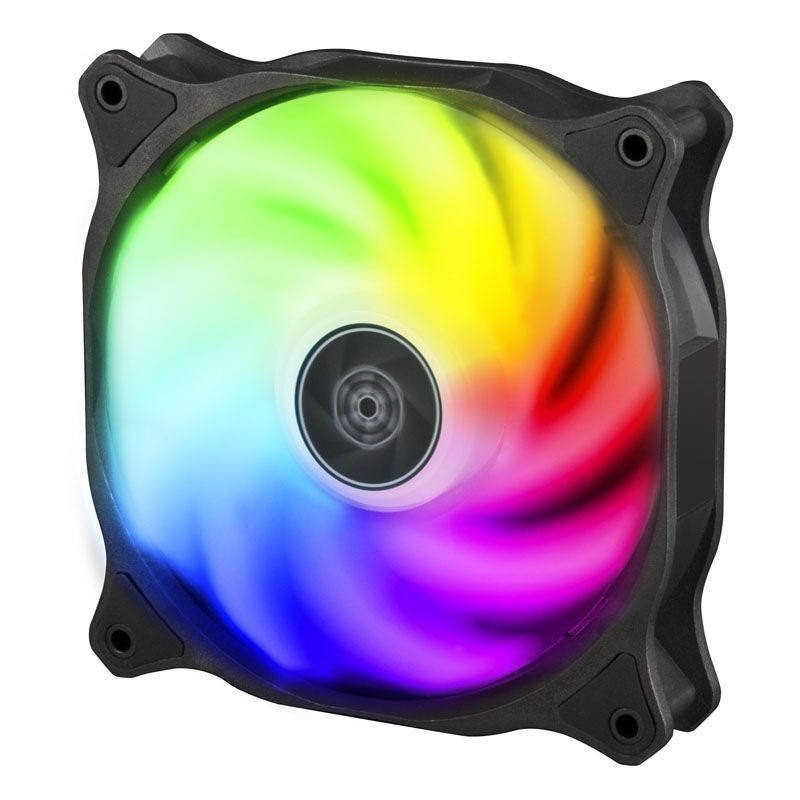 SilverStone Air Blazer 120R vifte bakside med ARGB-belysning
