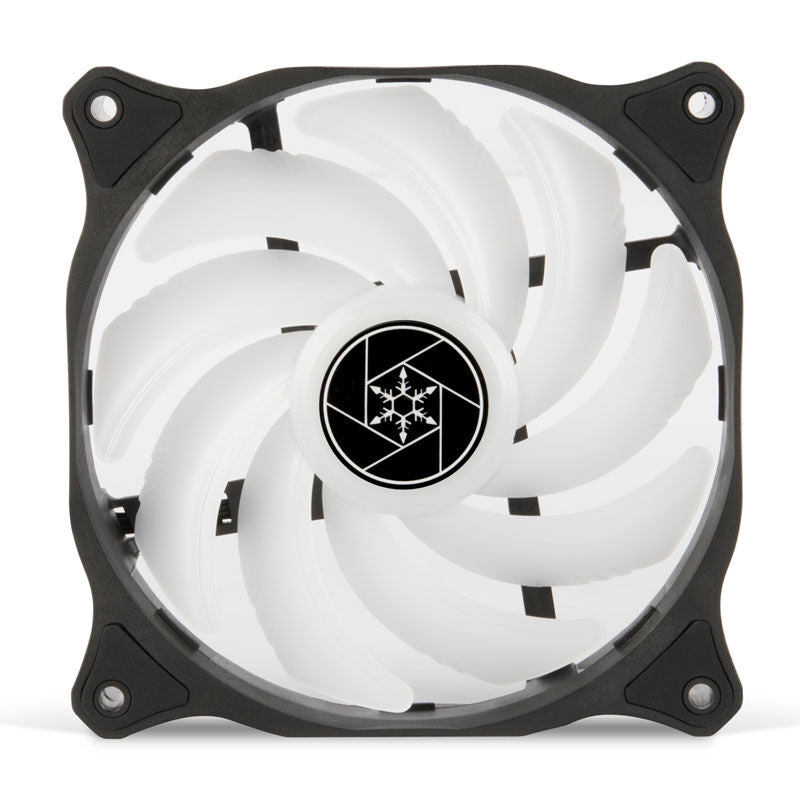 SilverStone Air Blazer 120R vifte detalj av rotor og ramme