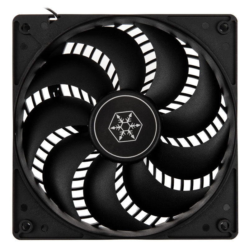 SilverStone Air Penetrator 120i vifte 120 mm svart bakside