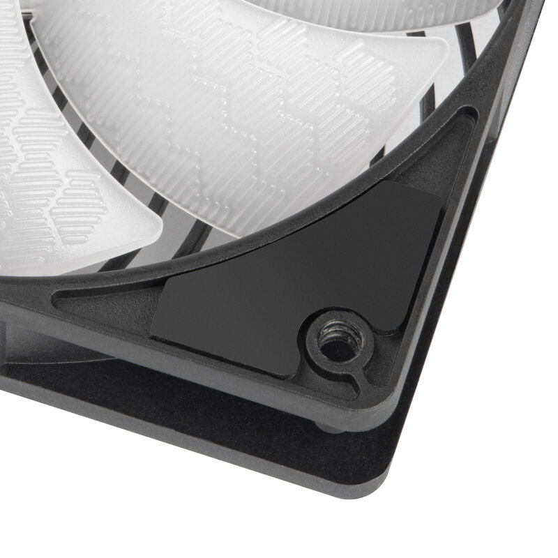 SilverStone Air Penetrator 120SK ARGB vifte nærbilde av ARGB-belysning