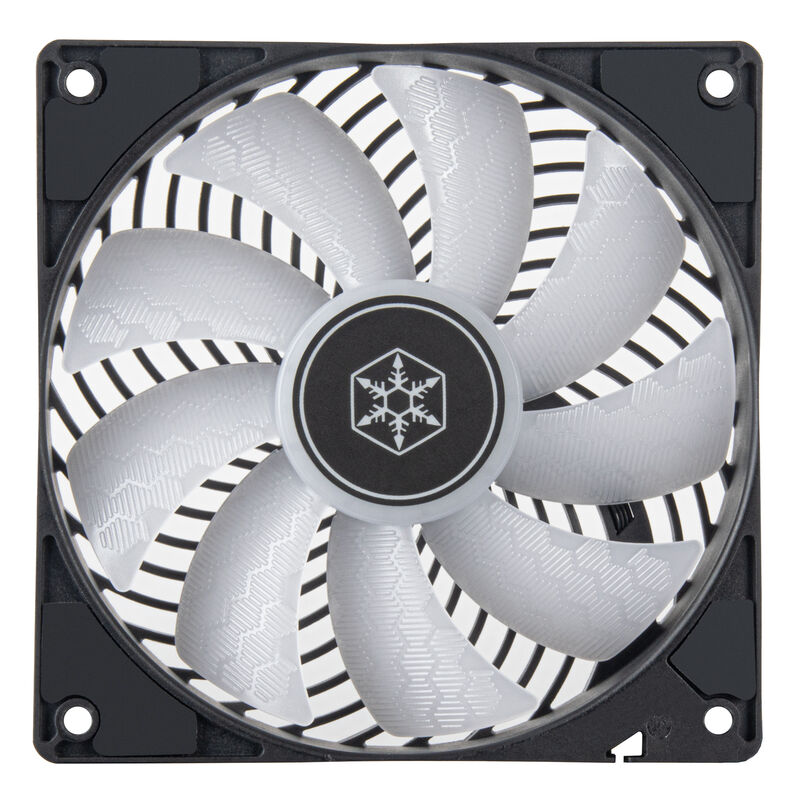 SilverStone Air Penetrator 120SK ARGB vifte bakside