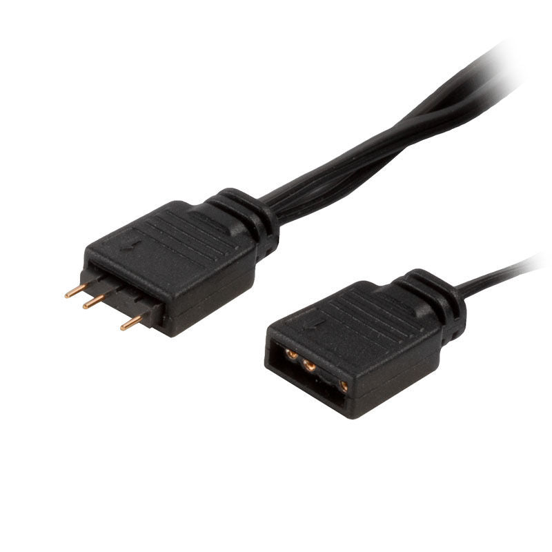 Sideprofil av SilverStone Air Penetrator 140i ARGB vifte 140 mm PWM svart