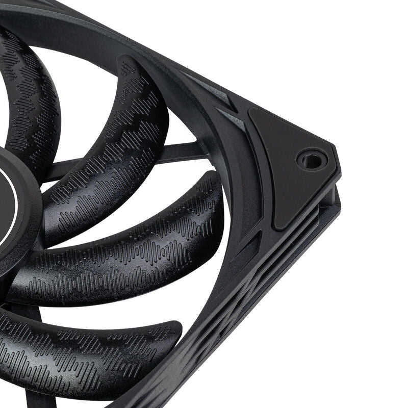 SilverStone Air Slimmer 140 PWM vifte 15,5 mm slim svart - SilverStone