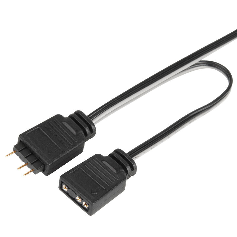 SilverStone Air Slimmer AS140B-ARGB vifte 140 mm PWM svart i belysning