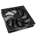 SilverStone AP184i-PRO vifte 180 mm PWM RGB svart forfra