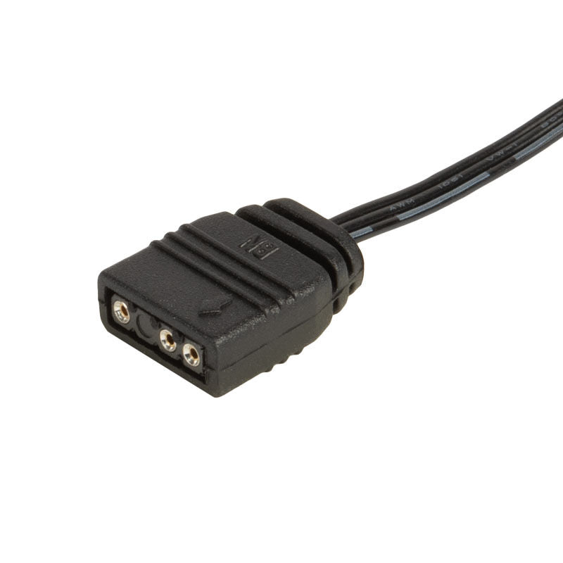 SilverStone ARGB 4-veis splitterkabel 3-pin 30 cm bakside