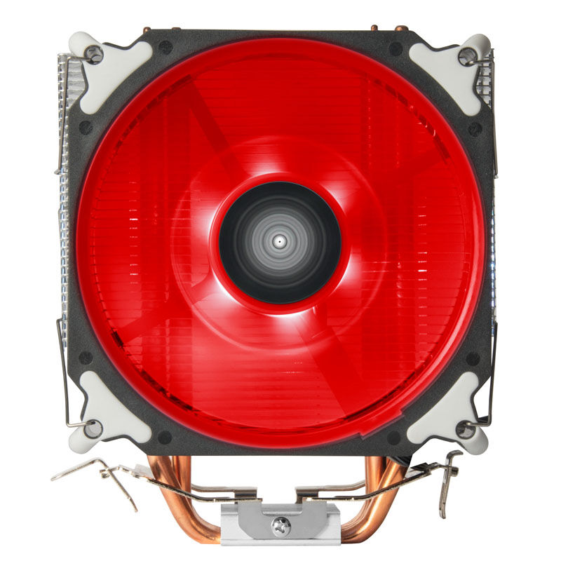 SilverStone Argon CPU-kjøler RGB 120 mm PWM bakside