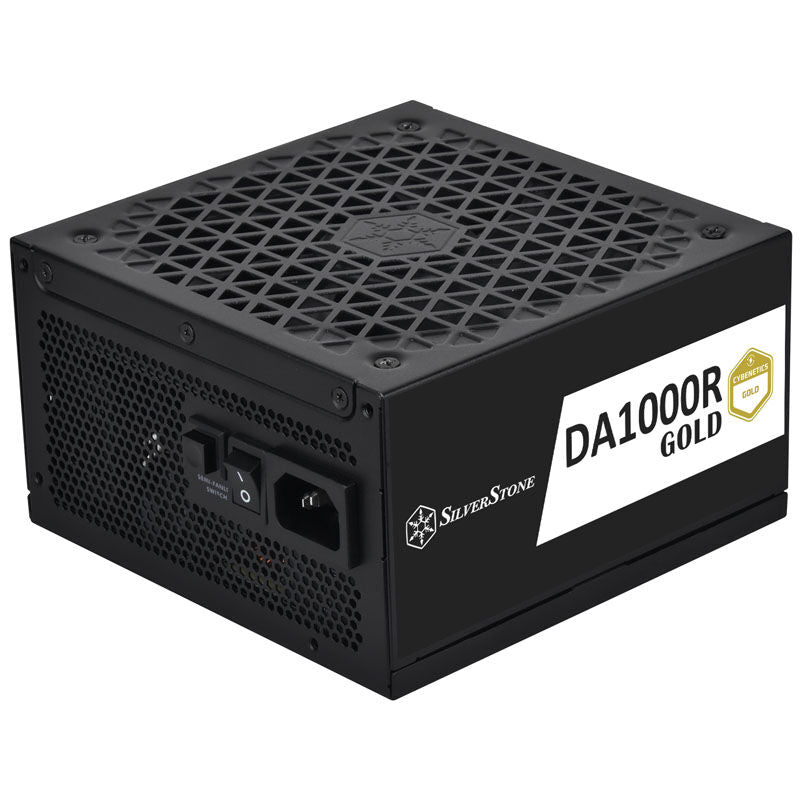 SilverStone DA1000R Gold strømforsyning forfra