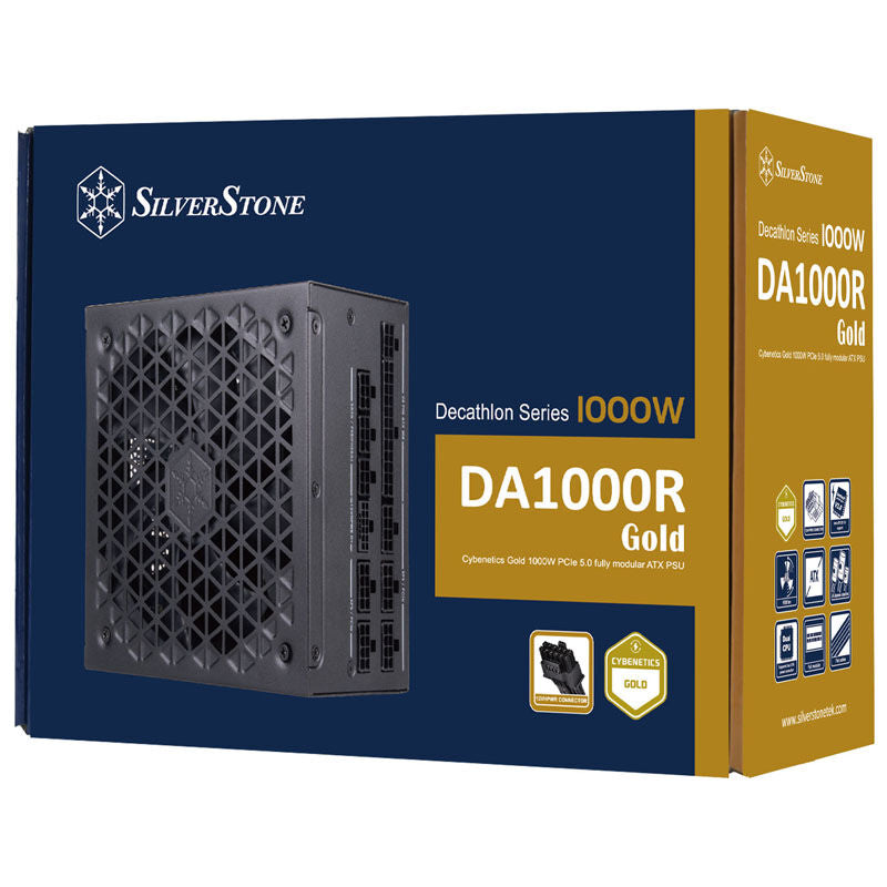 SilverStone DA1000R Gold etikett og spesifikasjoner