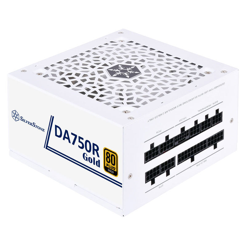 SilverStone DA750R-GMA strømforsyning bakside med tilkoblinger