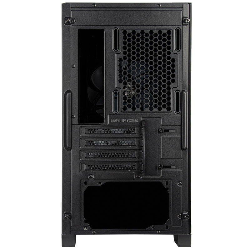 SilverStone FARA 312 Micro-ATX kabinett herdet glass svart detalj