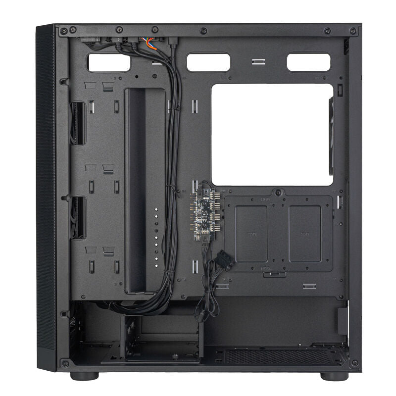 SilverStone FARA 514X kabinett montert med komponenter