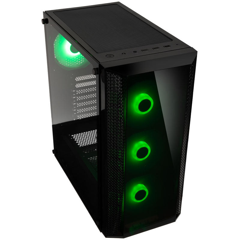 SilverStone Fara B1 Pro kabinett midtårn bakside