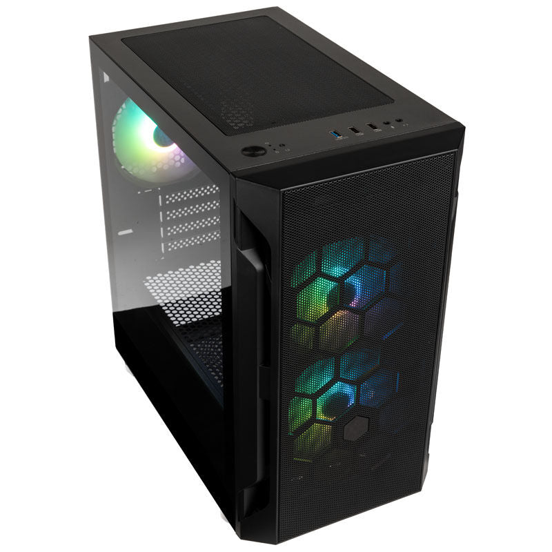 SilverStone Fara H1M PRO kabinett bakside
