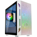 SilverStone Fara H1M Pro Micro-ATX kabinett hvit forside