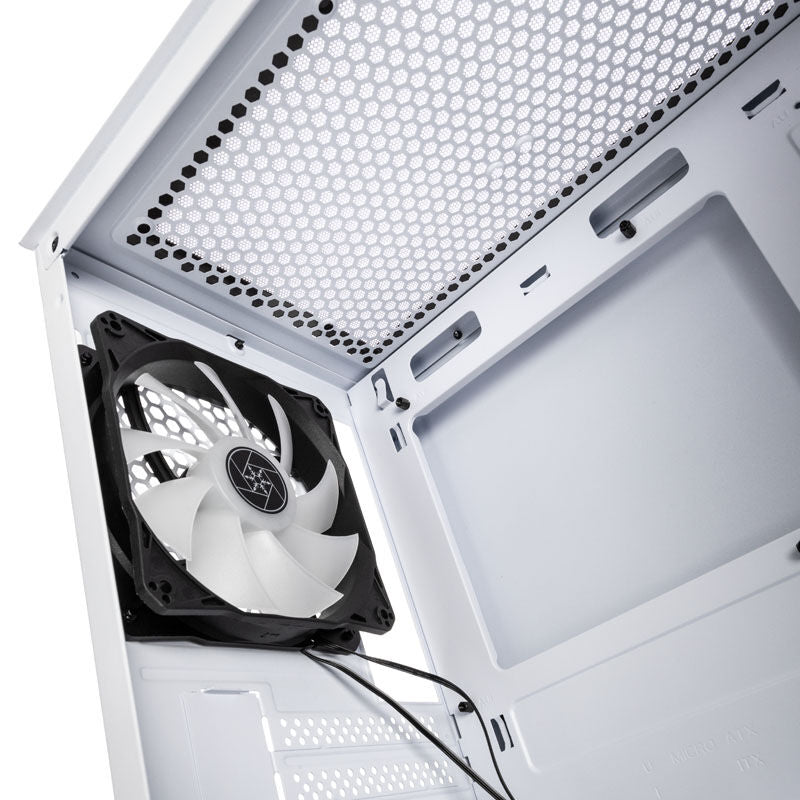 SilverStone Fara H1M Pro Micro-ATX kabinett med topp I/O-panel
