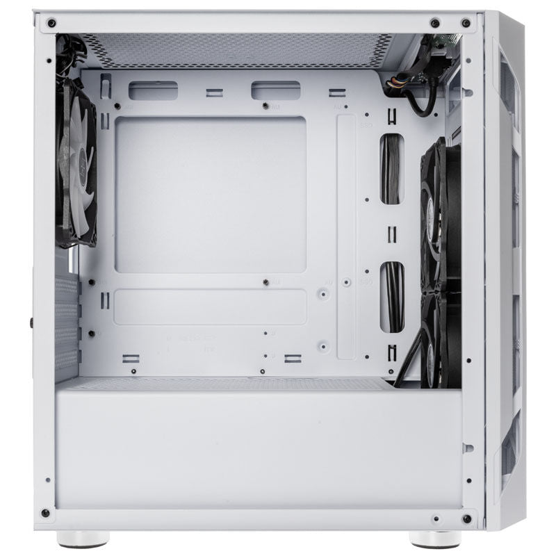 Oversikt over ventilasjon på SilverStone Fara H1M Pro Micro-ATX kabinett