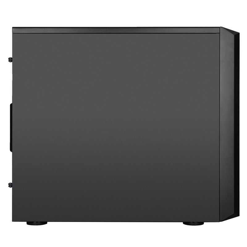 SilverStone Fara R311 Micro-ATX kabinett montert med komponenter