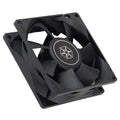 SilverStone FN80 vifte 80 mm 2000 RPM svart forfra
