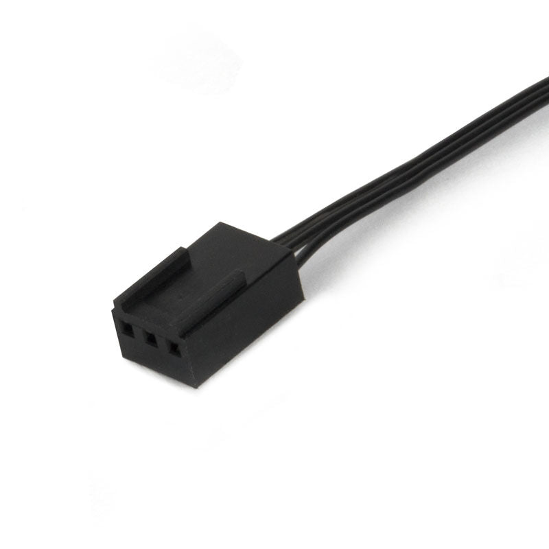 SilverStone FN80 vifte 80 mm 2000 RPM svart sideprofil