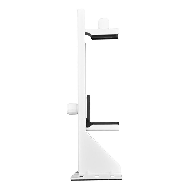 Silverstone GB01 GPU-holder hvit horisontal bakside