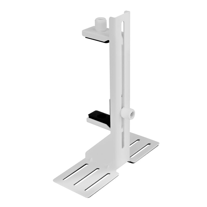 Silverstone GB01 GPU-holder hvit montert i kabinett