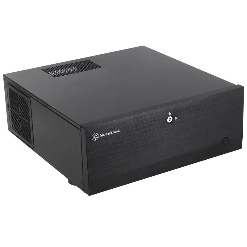 SilverStone Grandia GD07B-C Airflow HTPC-kabinett forfra
