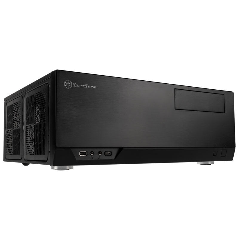 SilverStone Grandia GD09-C HTPC-kabinett front