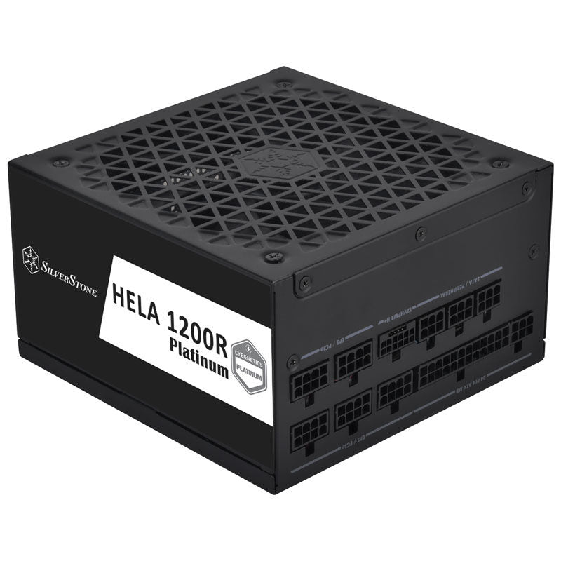 SilverStone HELA 1200R Platinum strømforsyning bakside