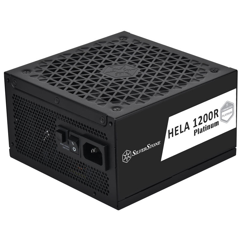 SilverStone HELA 1200R Platinum strømforsyning forfra