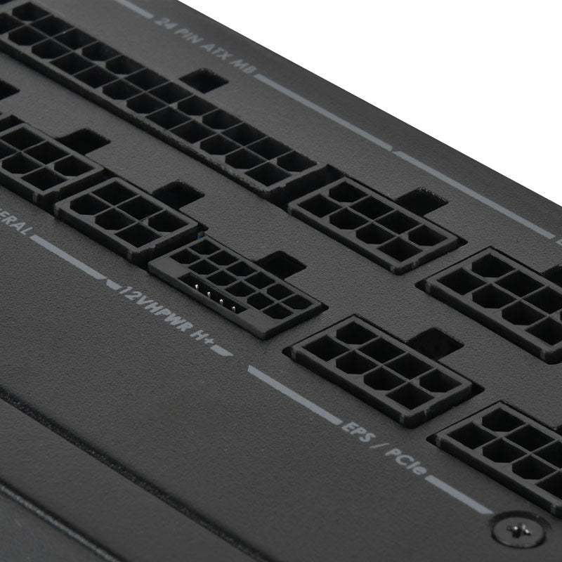 SilverStone HELA 1200R Platinum strømforsyning kabler