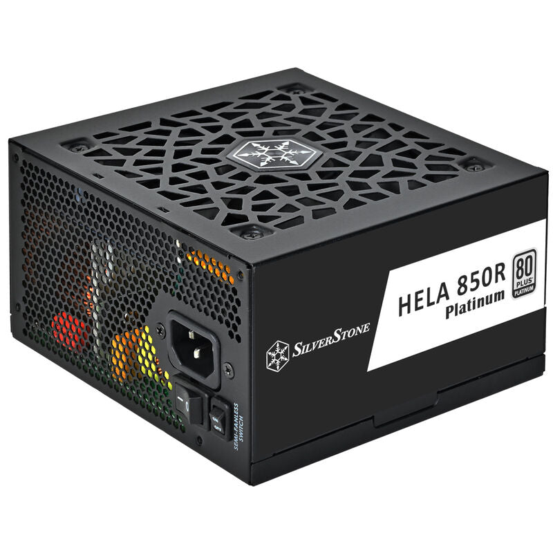 SilverStone HELA 850R strømforsyning ATX 3.1 850 W Platinum svart forfra