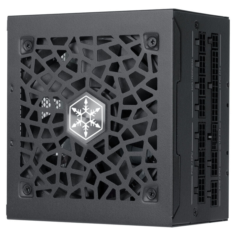SilverStone HELA 850R strømforsyning montert i PC-kasse
