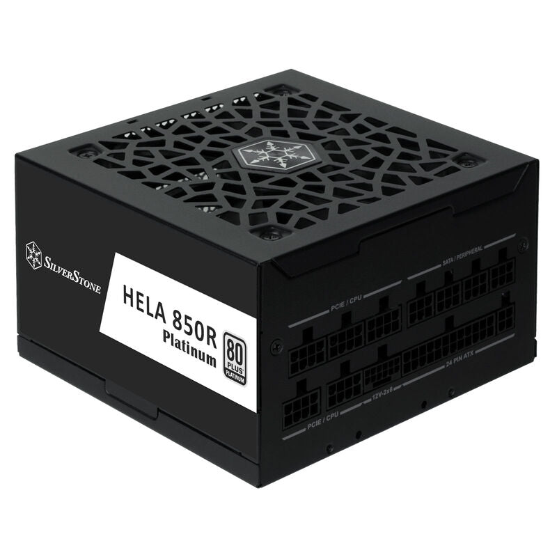 SilverStone HELA 850R strømforsyning detalj av vifte