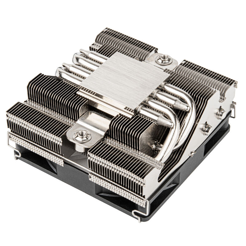 SilverStone Hydrogon HYH90 CPU-kjøler 92 mm ARGB PWM montert i PC