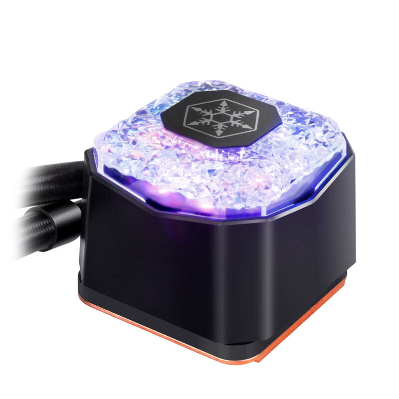 SilverStone IceGem 280 AIO vannkjøling bakside