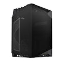SilverStone Lucid LD03B-AF kabinett Mini-ITX herdet glass svart forfra