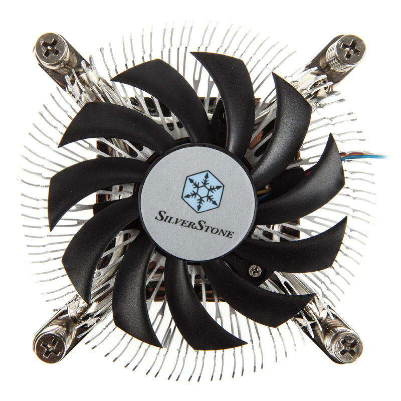 SilverStone Nitrogon NT07-115X low profile CPU-kjøler bakside