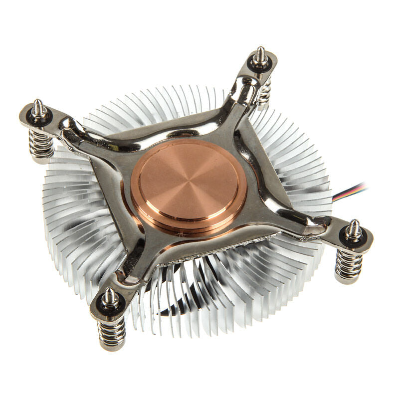 SilverStone Nitrogon NT07-115X CPU-kjøler montert i kabinett