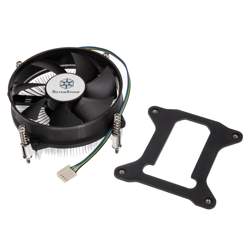 Sideprofil av SilverStone Nitrogon NT09-115X CPU-kjøler