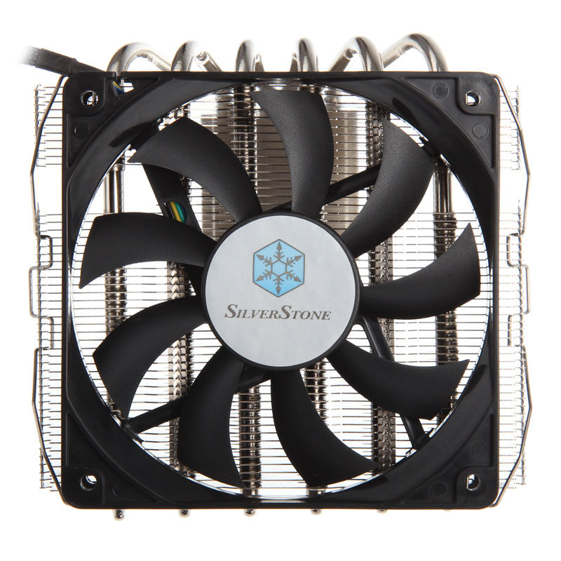 SilverStone NT06-PRO-V2 Nitrogon CPU-kjøler top-blower 120 mm bakside