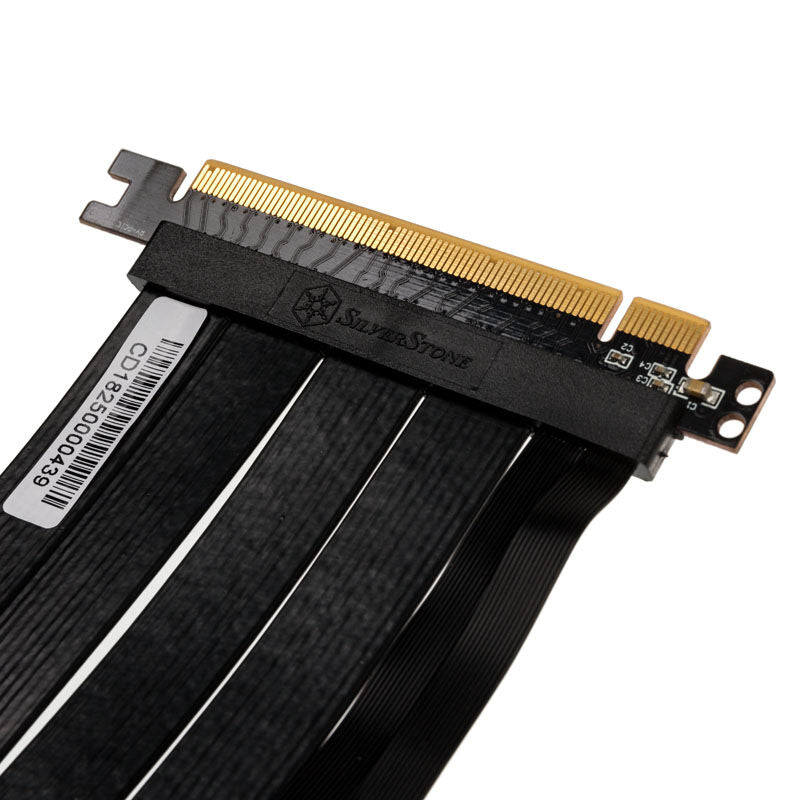Montert SilverStone PCIe x16 riserkabel 22 cm svart i PC